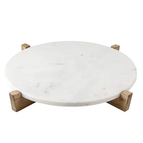 Marble   Mango Wood Tray