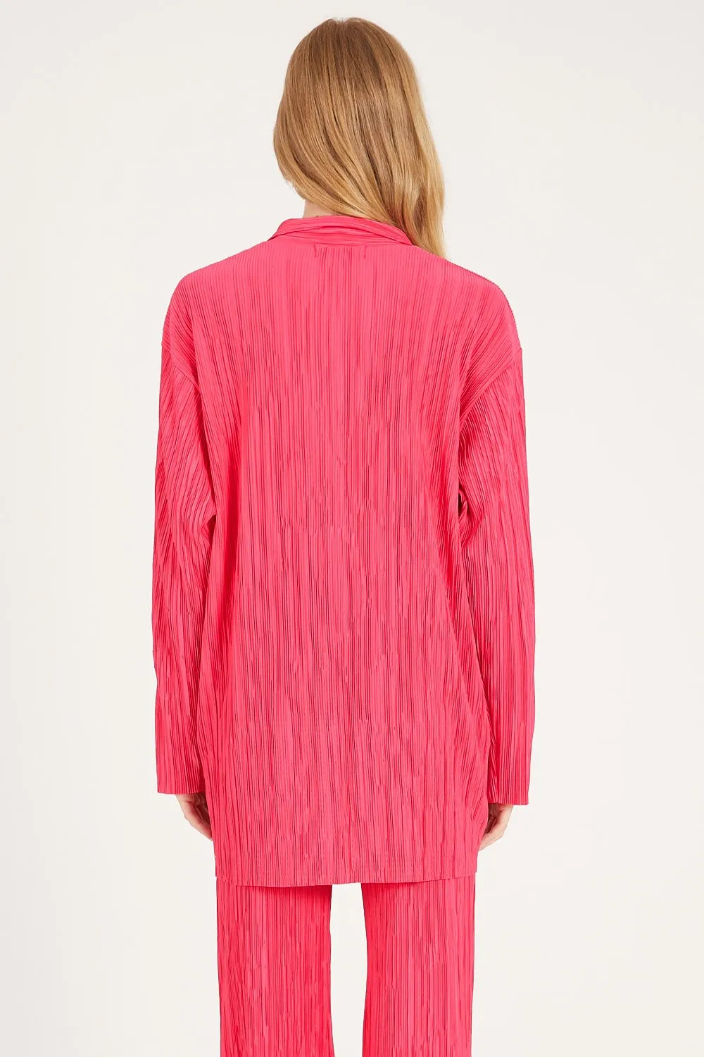 Maria Oversized Plisse Shirt