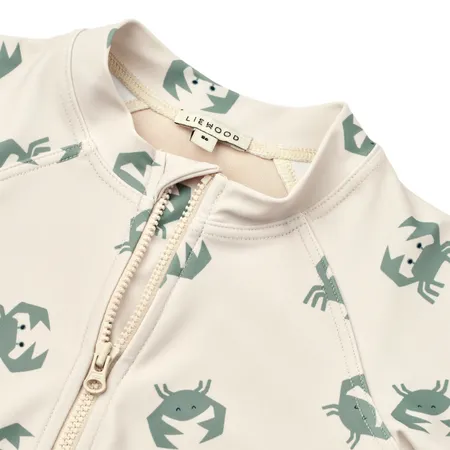 Max Blue Crab Swimsuit