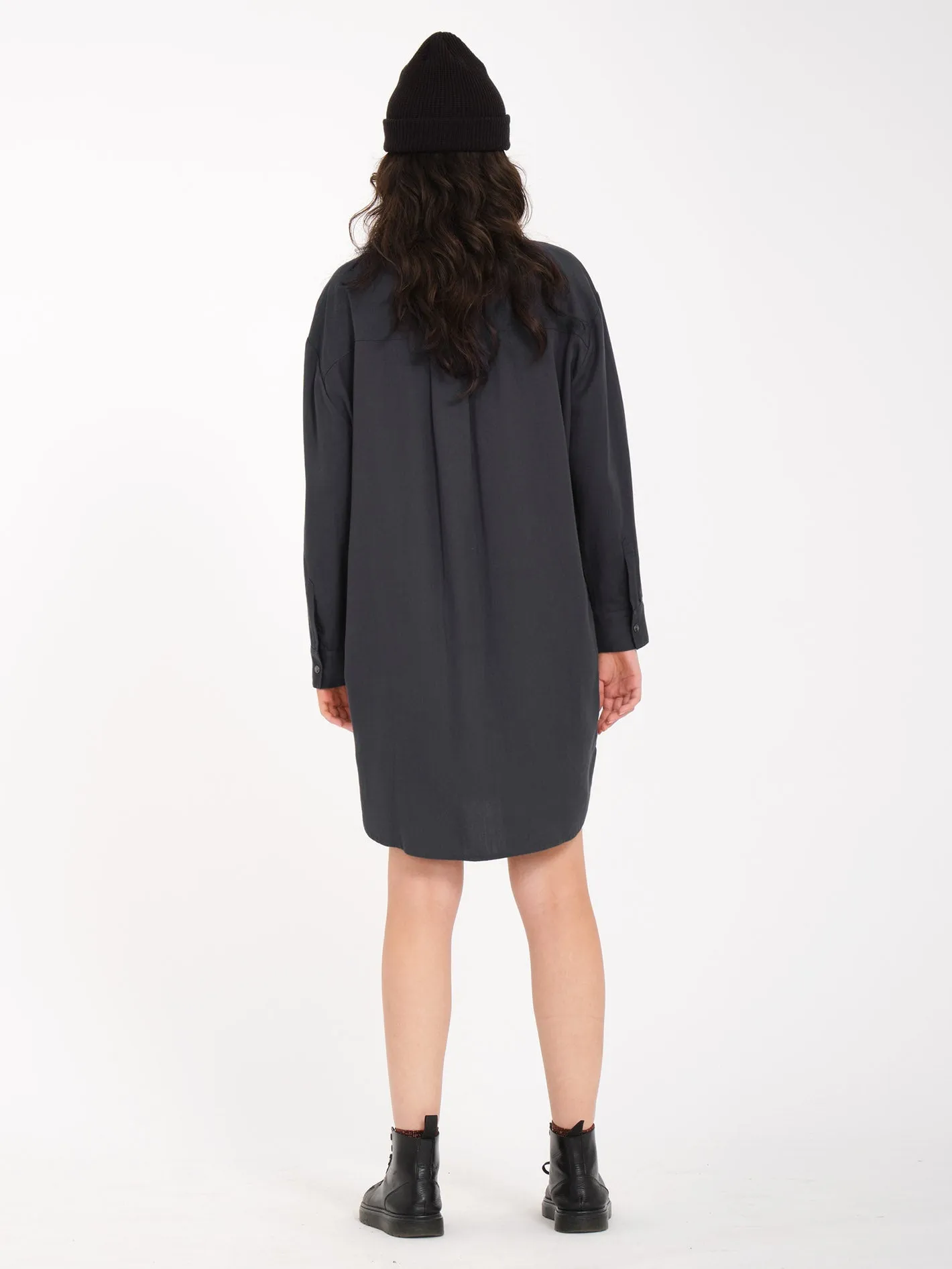 Max Sherman Kleid - HEATHER BLACK