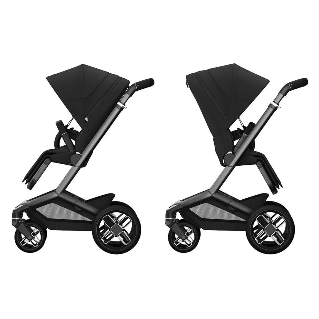 MAXI COSI FAME 10 Piece Premium Travel System with FamilyFix 360 Pro2 - Twilic Black