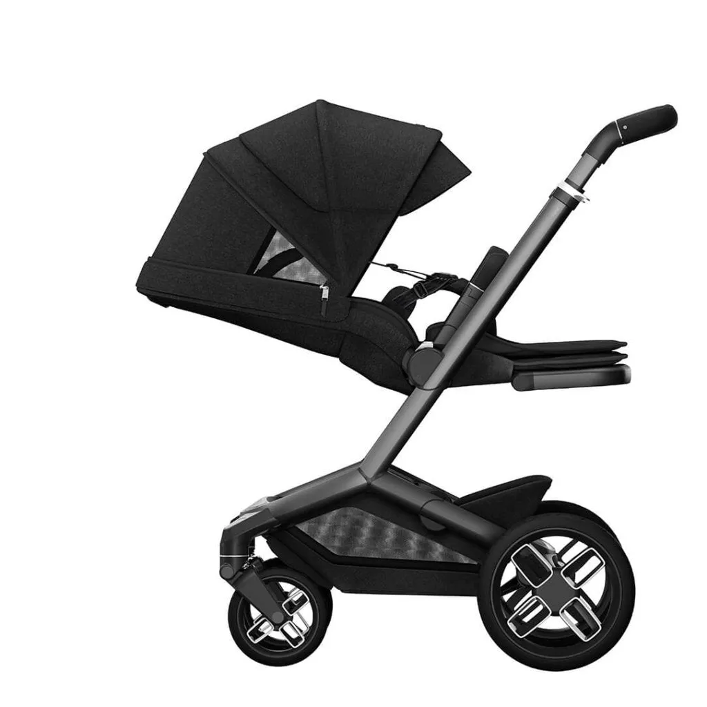 MAXI COSI FAME 10 Piece Premium Travel System with FamilyFix 360 Pro2 - Twilic Black