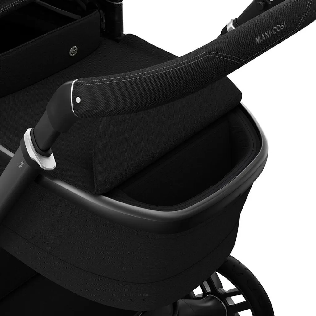 MAXI COSI FAME 10 Piece Premium Travel System with FamilyFix 360 Pro2 - Twilic Black