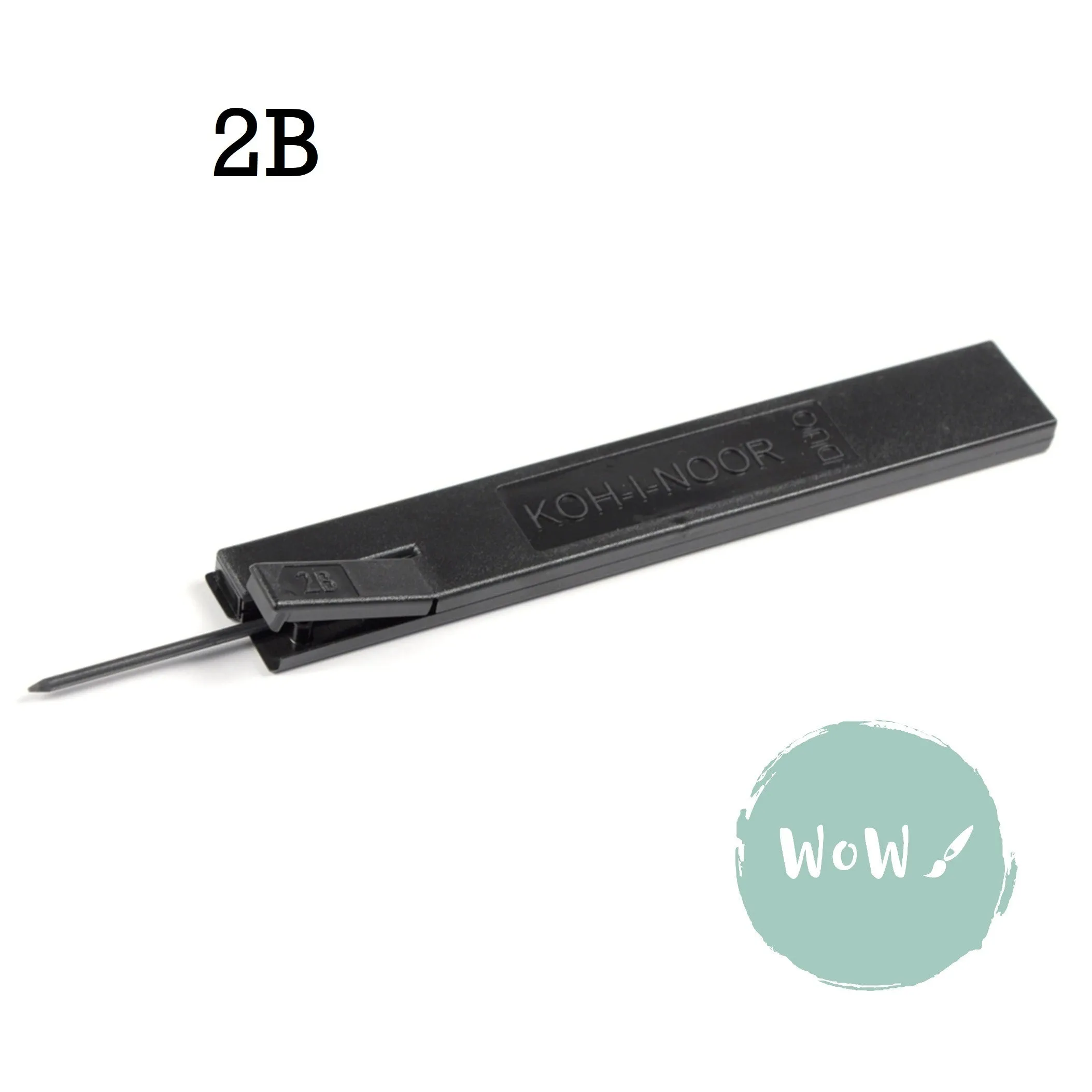 MECHANICAL CLUTCH PENCIL – 2mm – LEADS Koh-i-noor- Pack of 2 – 2B