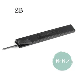 MECHANICAL CLUTCH PENCIL – 2mm – LEADS Koh-i-noor- Pack of 2 – 2B