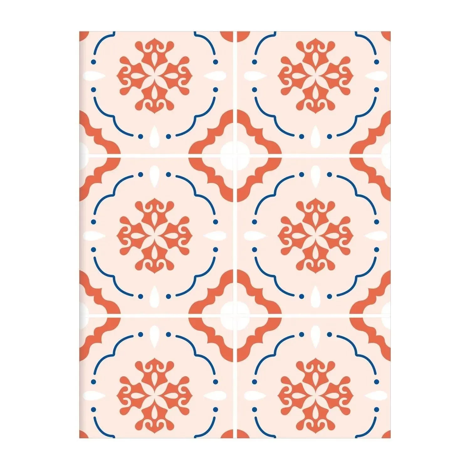 Mediterranean Tile Patterns: Azulejos DIY Greeting Card Folio