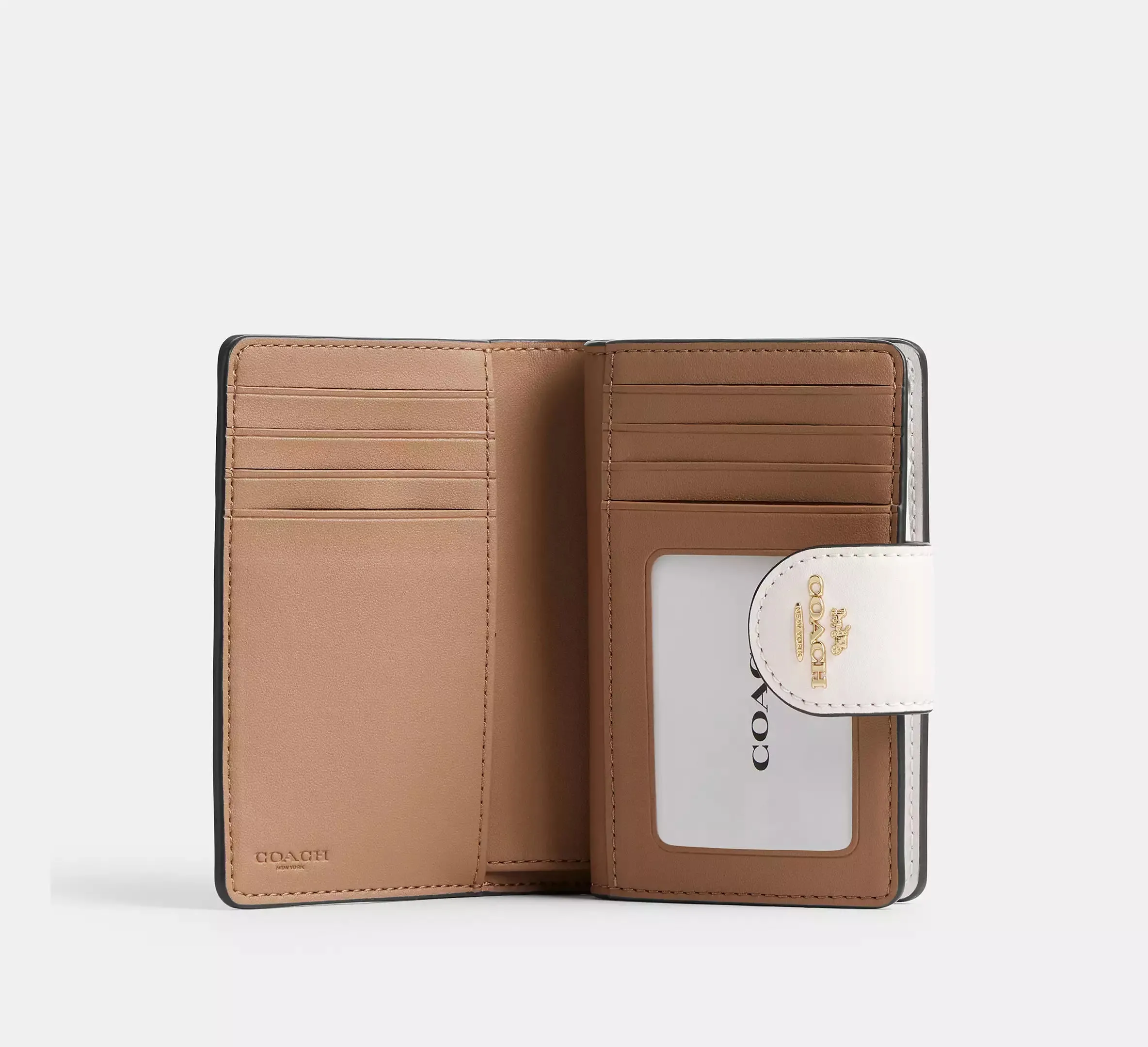 Medium Corner Zip Wallet In Signature Canvas