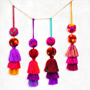 Medium Keychain Tie-Dye Flash
