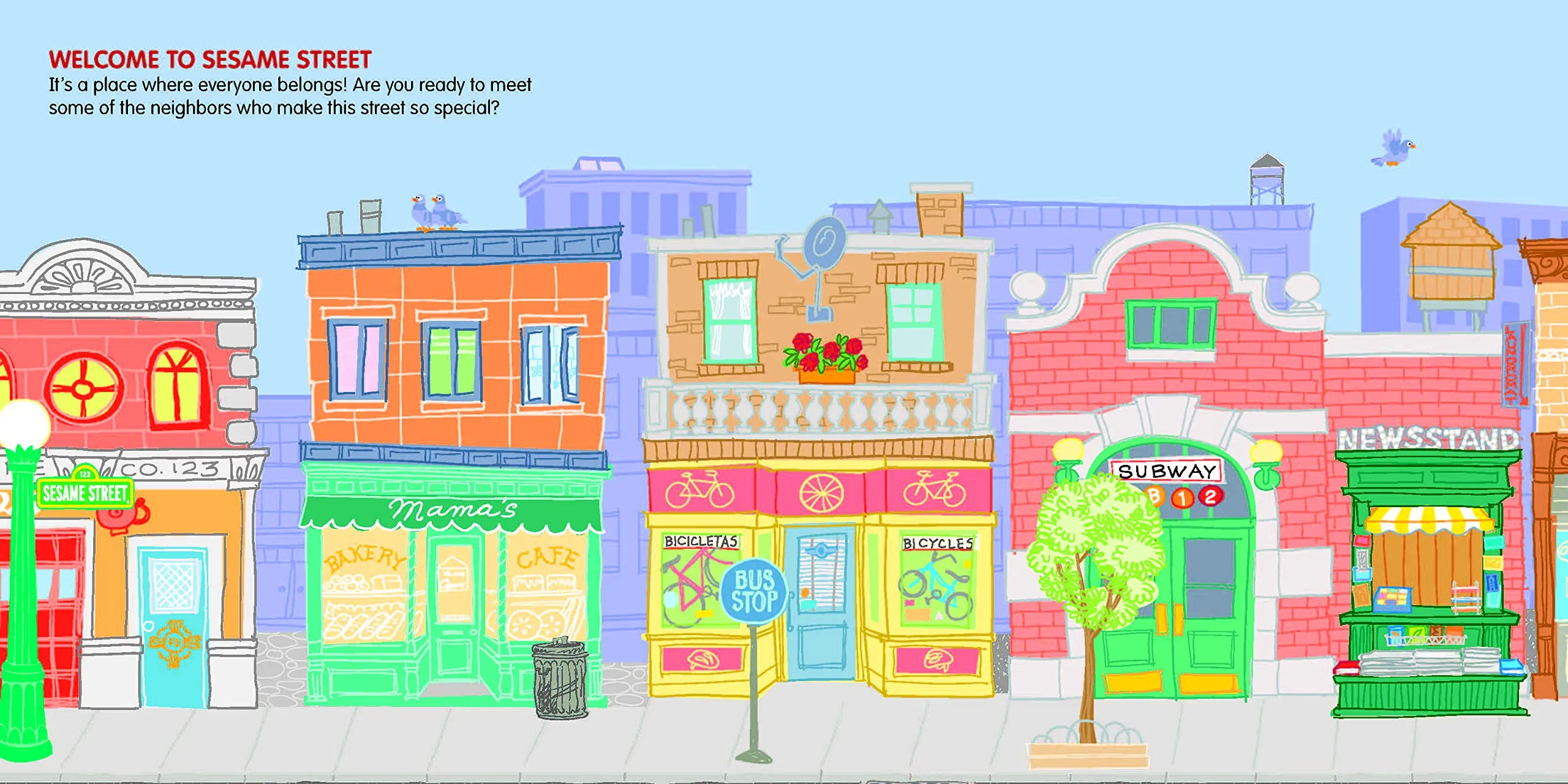 Meet Your Neighbors on Sesame Street