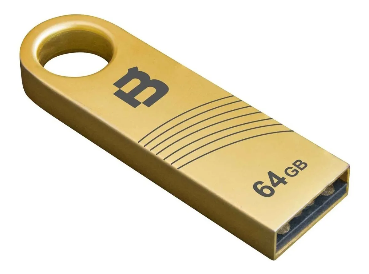 Memoria Flash Usb Mu2106 G 64 64 Gb Metalica Oro