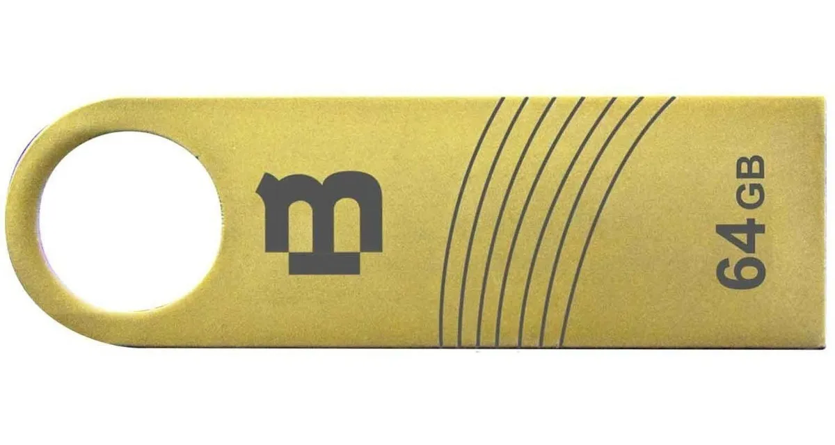 Memoria Flash Usb Mu2106 G 64 64 Gb Metalica Oro