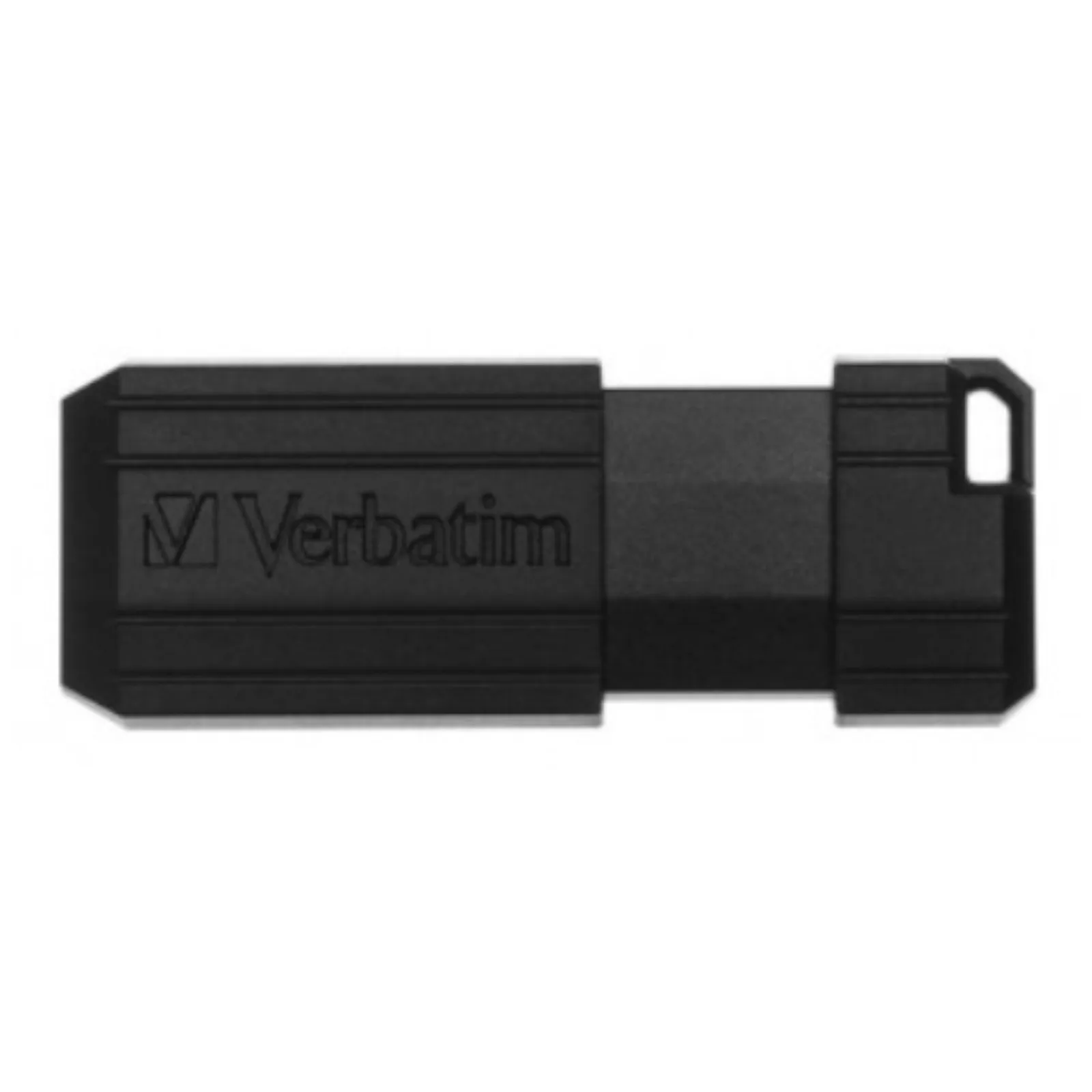 Memoria USB 2.0 16GB Verbatim PinStripe negra