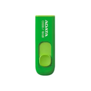 Memoria Usb Adata C008 Retráctil 16gb Verde