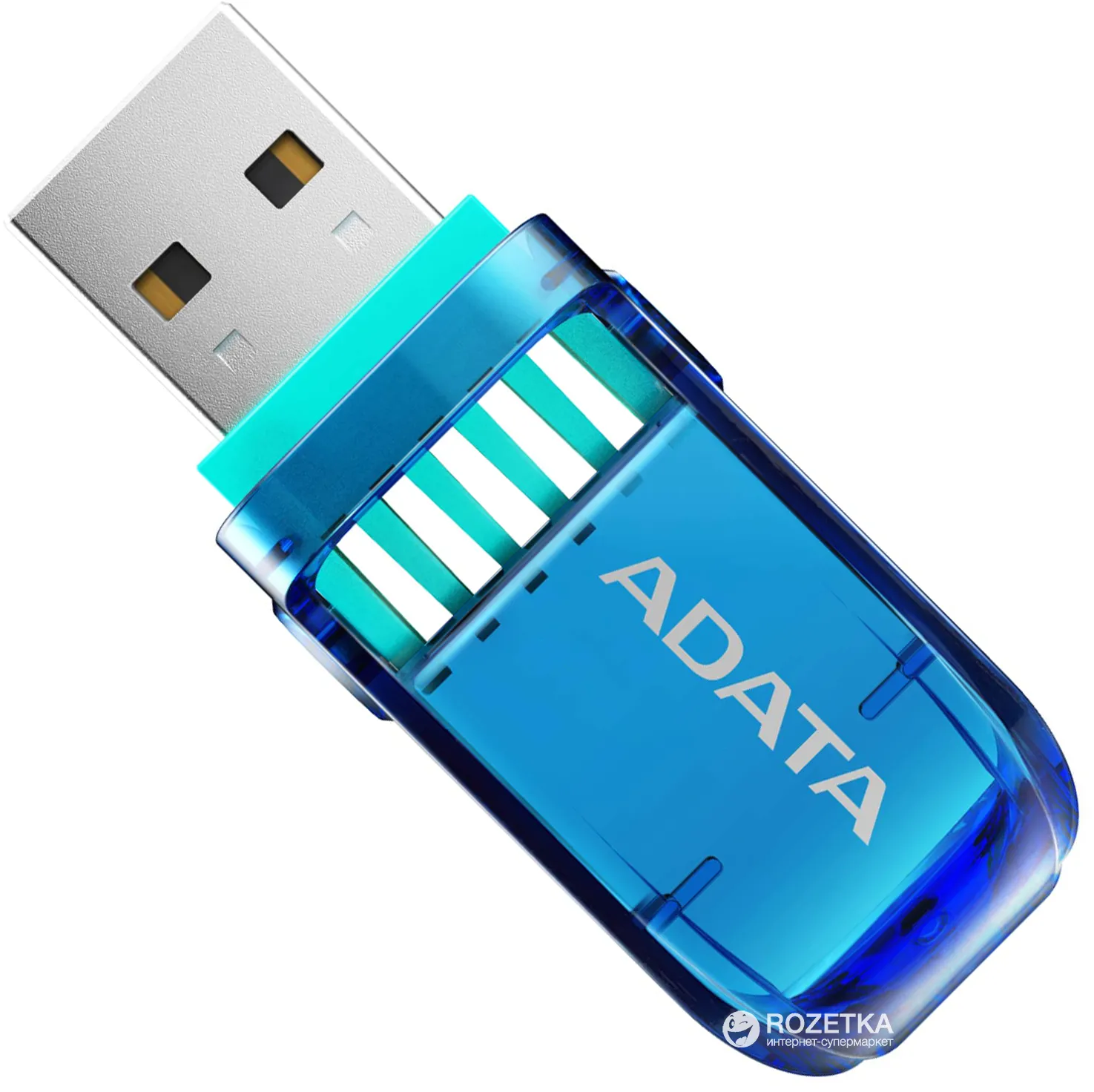 Memoria Usb Adata Ud230 64 Gb Usb 2.0 Color Azul