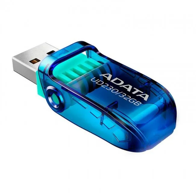 Memoria Usb Adata Ud230 64 Gb Usb 2.0 Color Azul