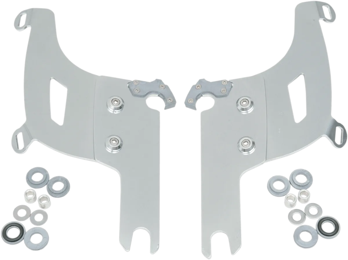 Memphis Shades MEB2049 Trigger-Lock Mount Kit for Bullet Fairing - Black