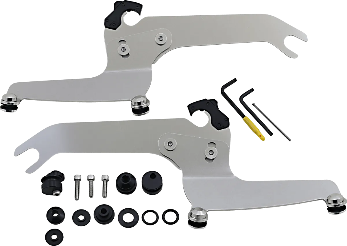 Memphis Shades MEK1752 Plates-Only Kit for Changing Fats/Slim to Sportshield - Polished
