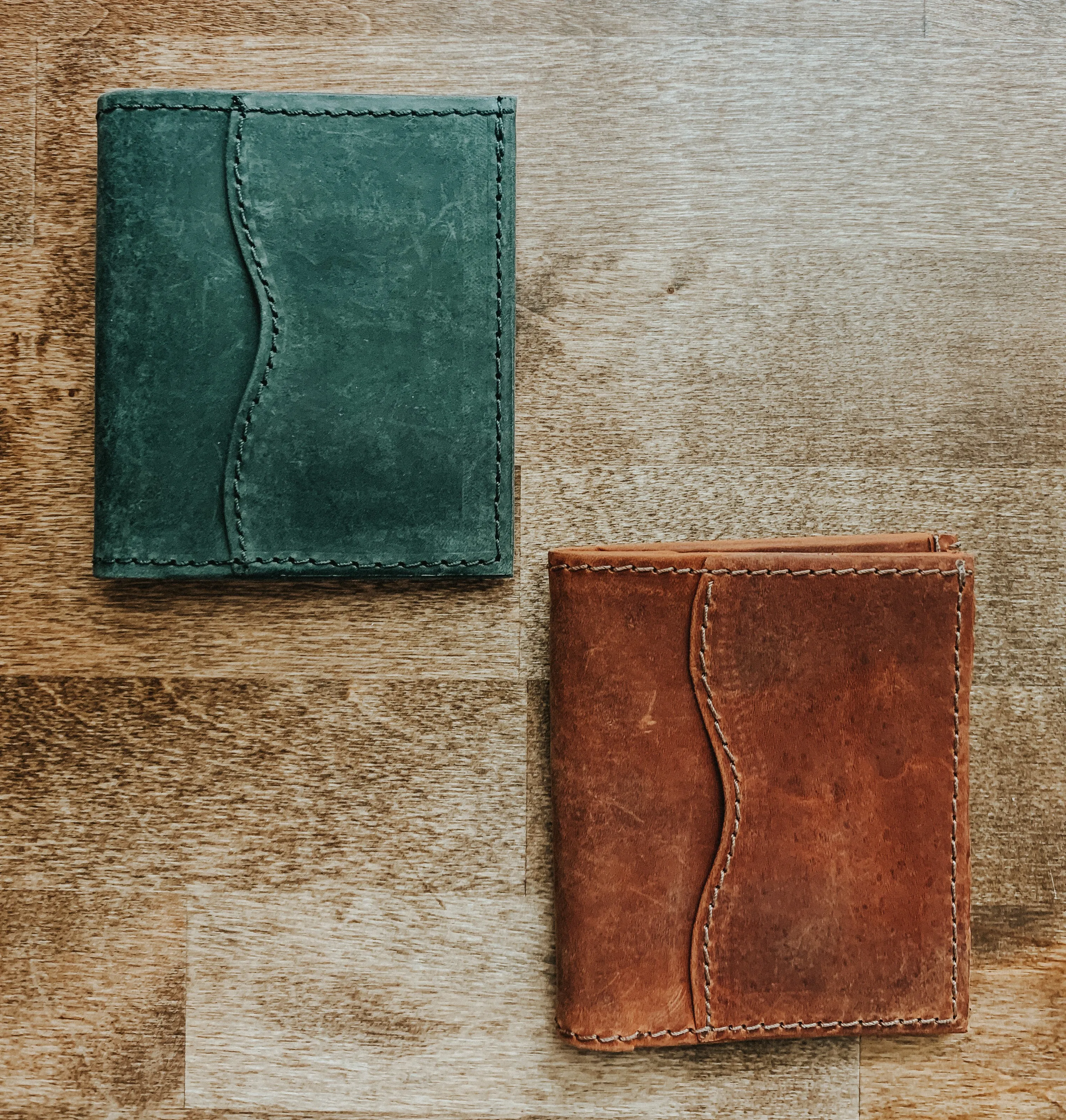 Men's Bi-Fold Wallet no license window