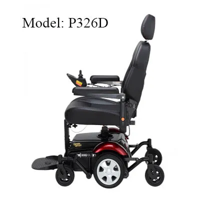 Merits P326A Vision Sport- Mid Wheel Drive Power Wheelchair