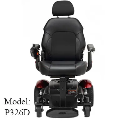 Merits P326A Vision Sport- Mid Wheel Drive Power Wheelchair