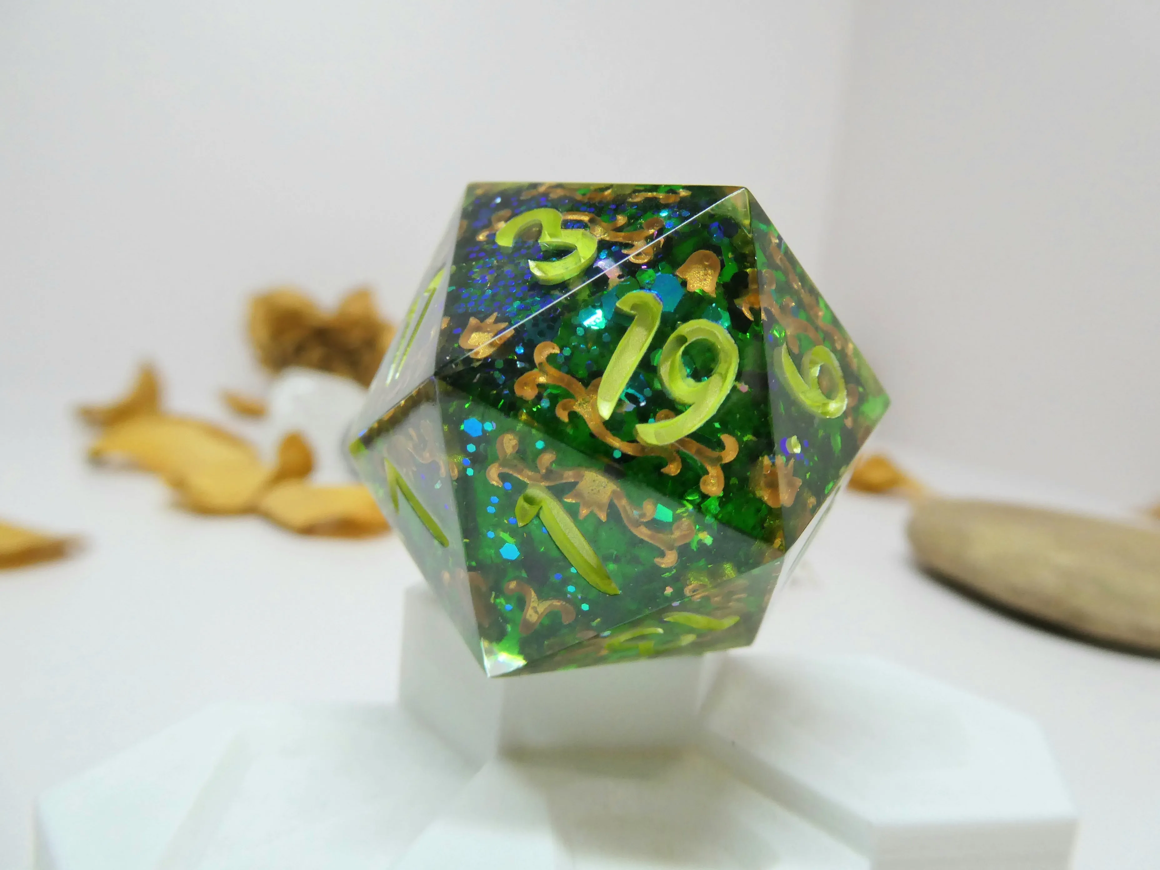 Merrow Intricate Oversized d20
