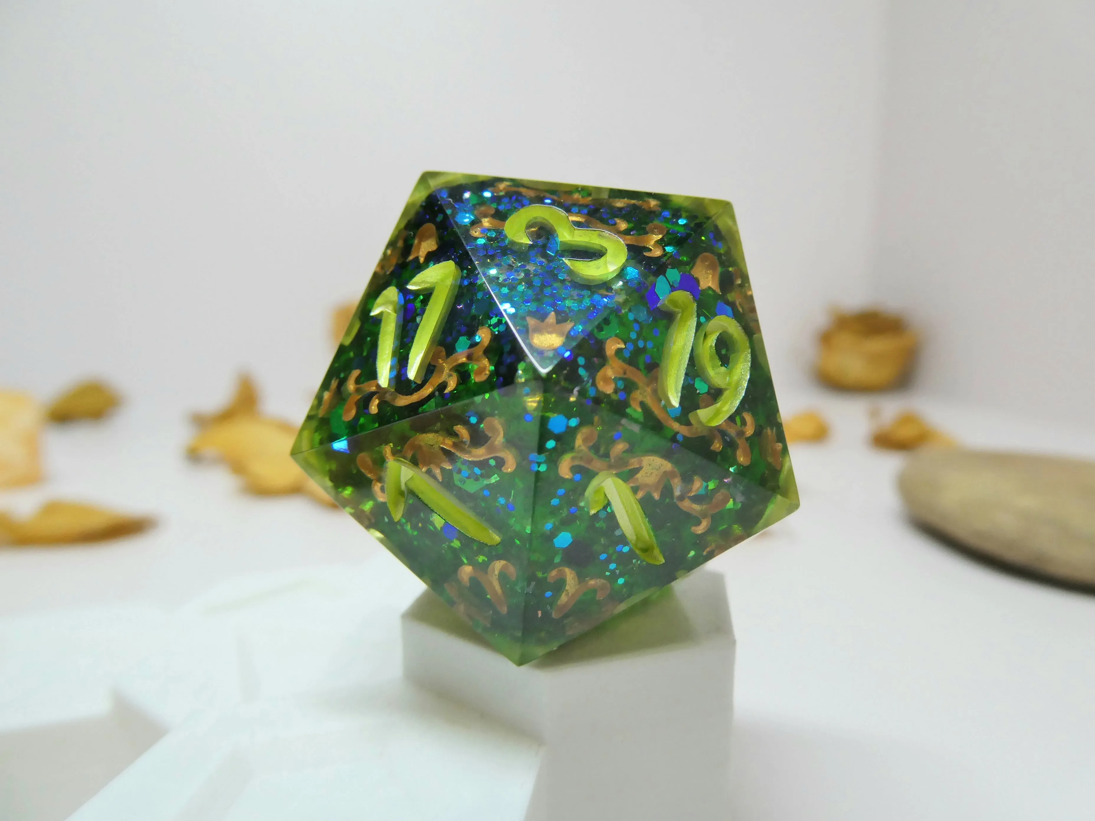Merrow Intricate Oversized d20