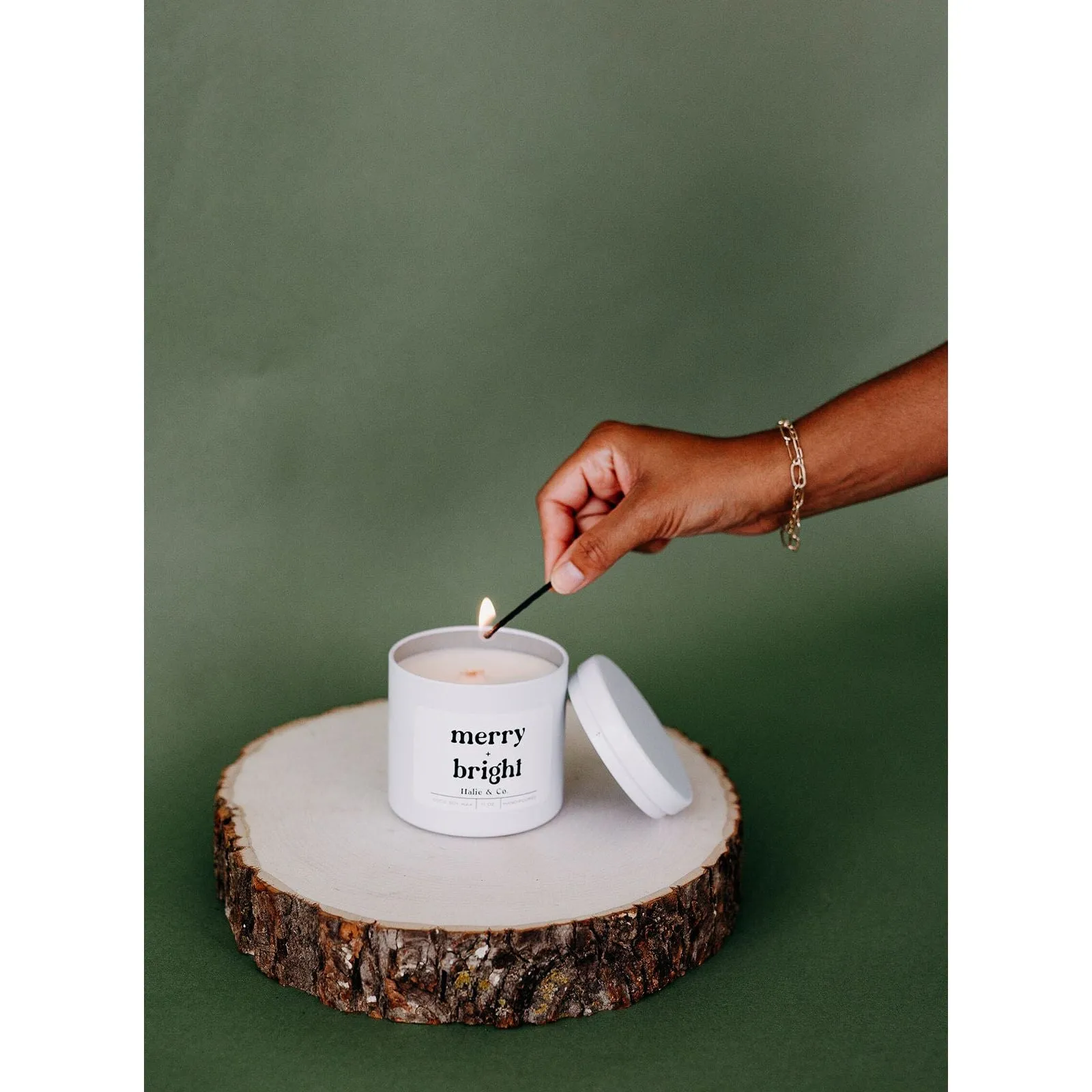 Merry & Bright Candle