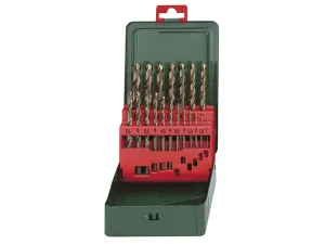 metabo Hss-Co Drill Bit Set 19 Piece