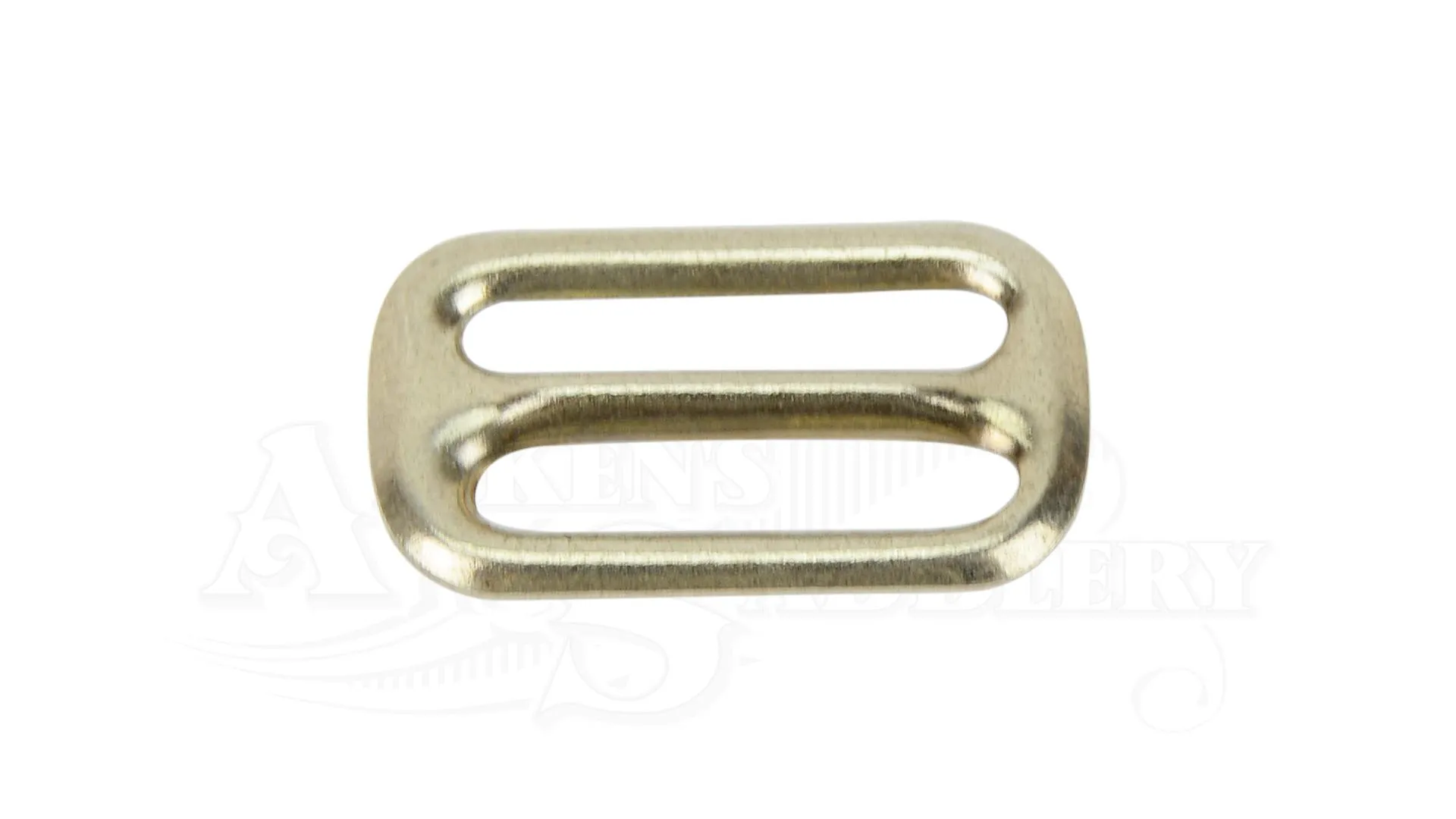 Metal Stamped Slide Silver