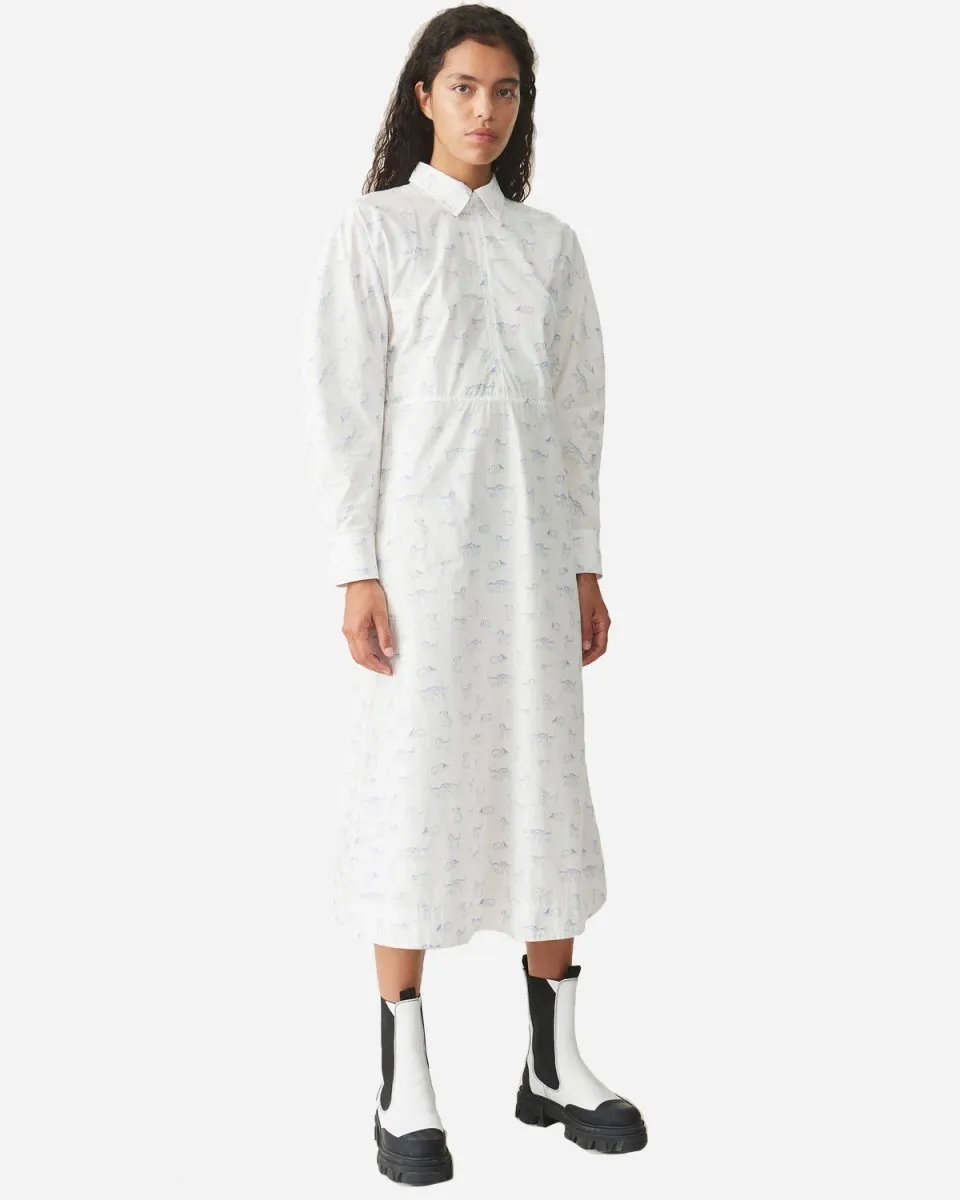 Midi Dress - Bright White