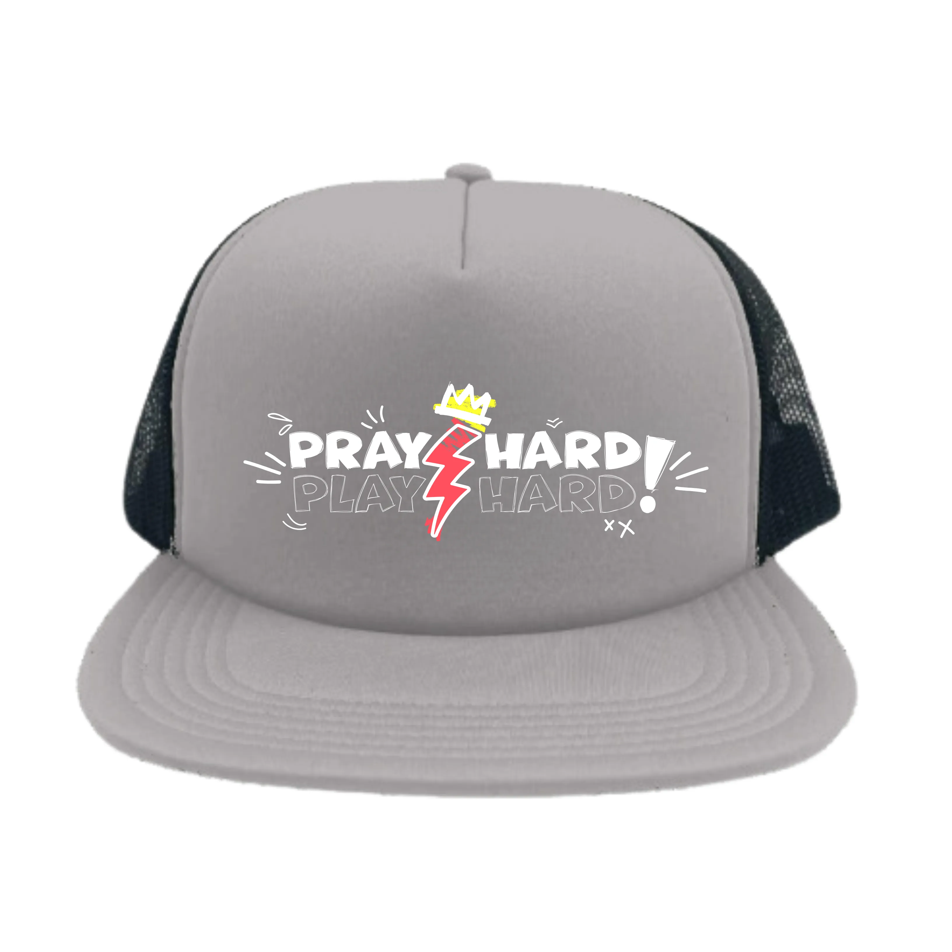 Midtown Kids | Pray Hard Play Hard Trucker Hat