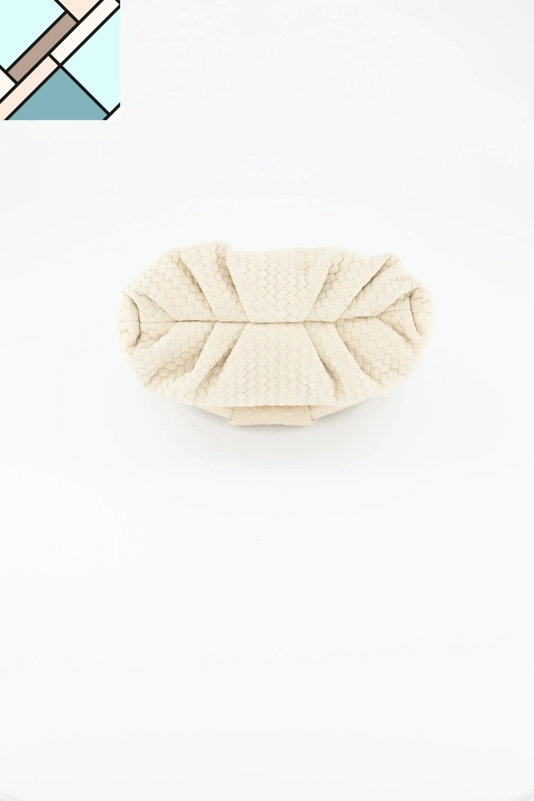 Mini Leda Braid Handbag Beige