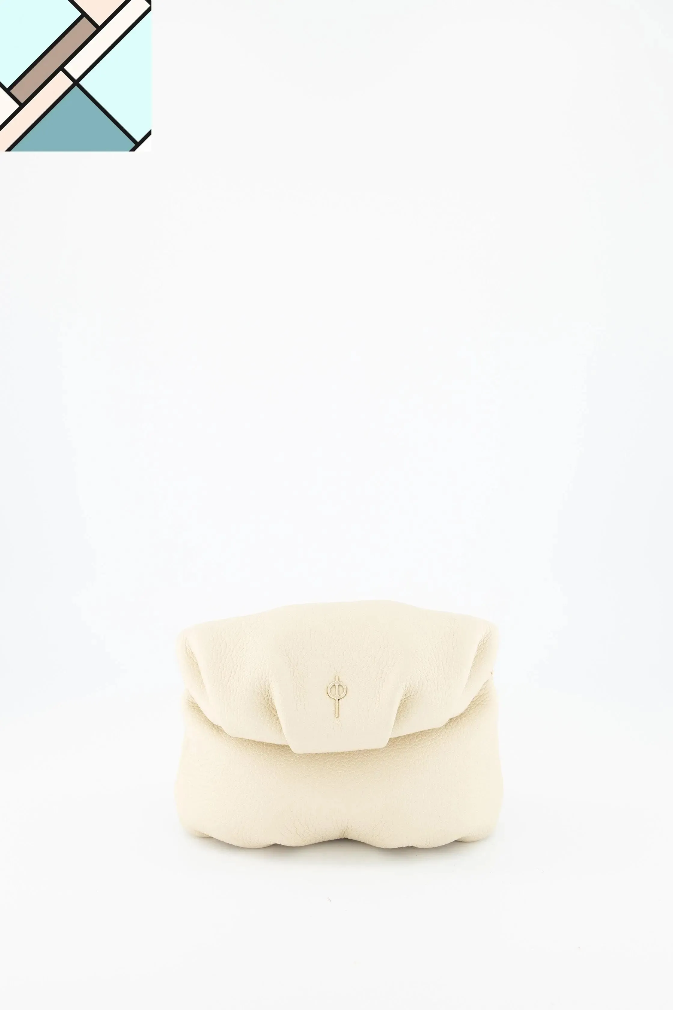 Mini Leda Floater Handbag Black