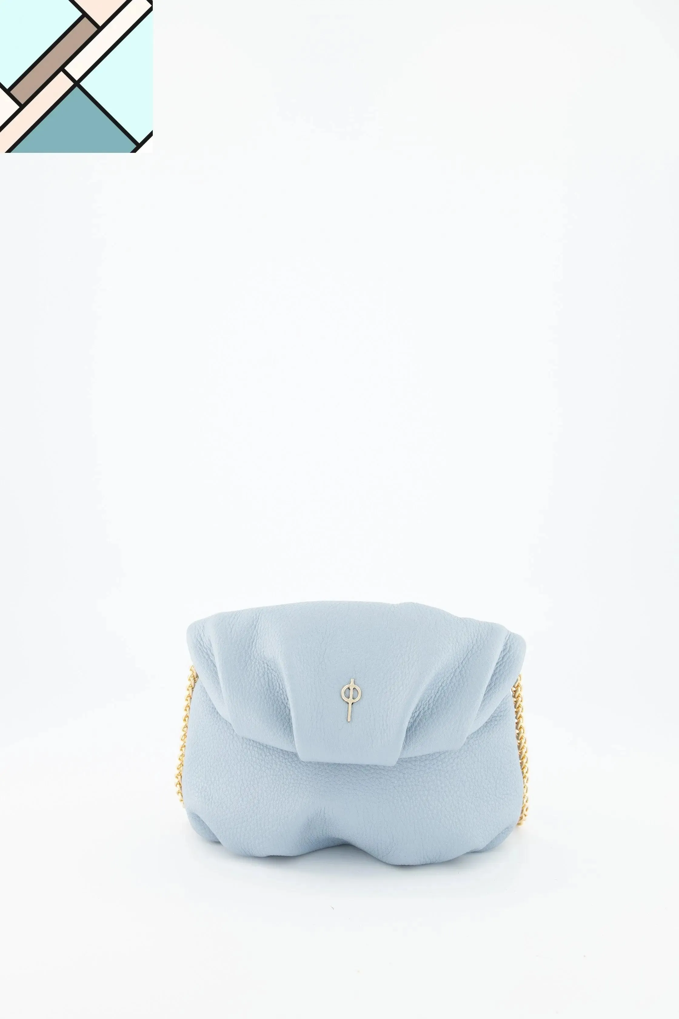 Mini Leda Floater Handbag Black