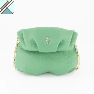 Mini Leda Floater Handbag Green