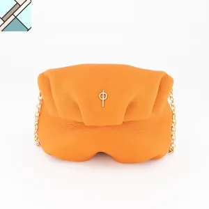 Mini Leda Floater Handbag Orange