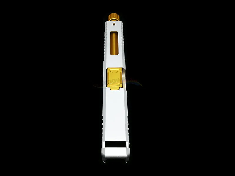 MITA Slide & Threaded Outer Barrel Set For Marui G17 (Silver)