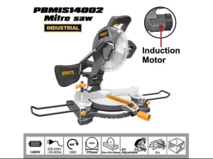 Mitre Saw 9 inches with induction motor INGCO PBMIS 14002