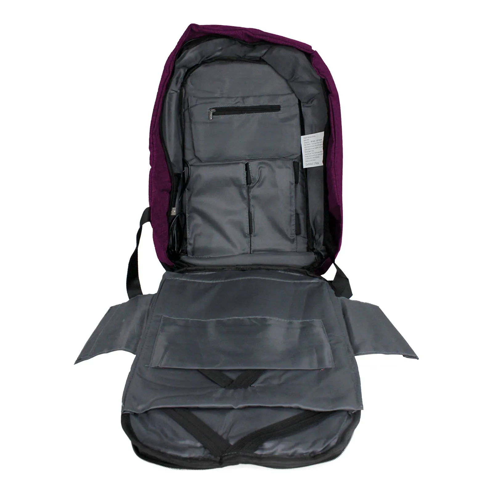 Mochila Backpack Antirrobo Contraagua Laptop Tablet