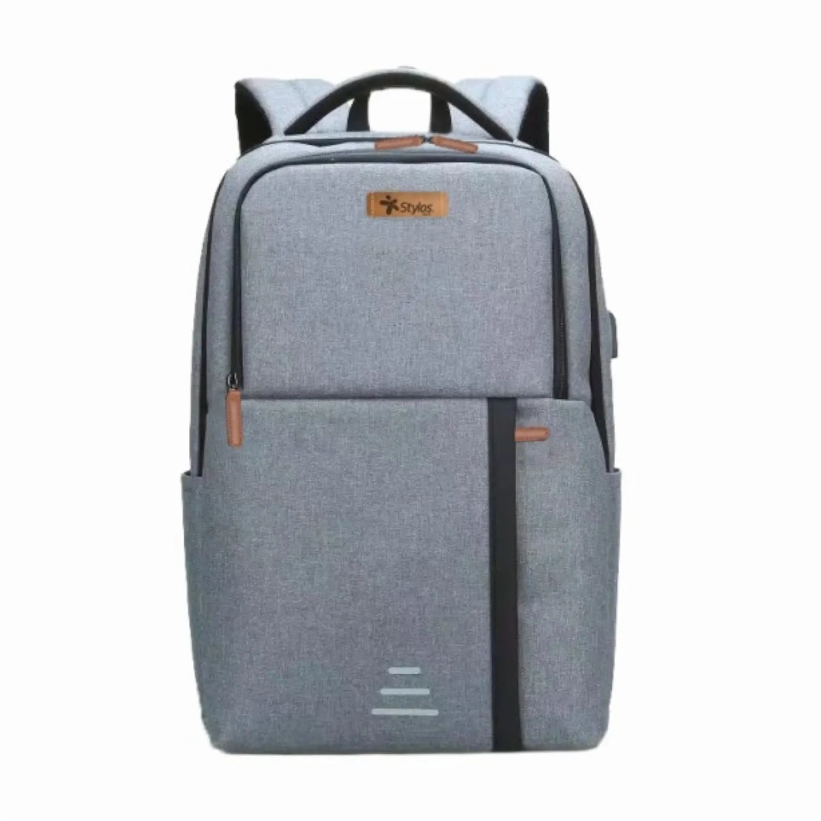 Mochila stylos smart plata 15.5 waterproof (stabap2s)
