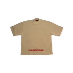 MOCK NECK HEART TEE