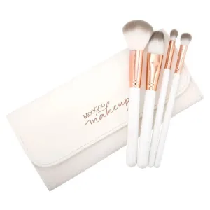MooGoo Makeup Vegan Brush Collection - 4 Piece Set