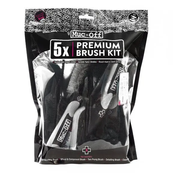 Muc-Off 5X Premium Brush Kit