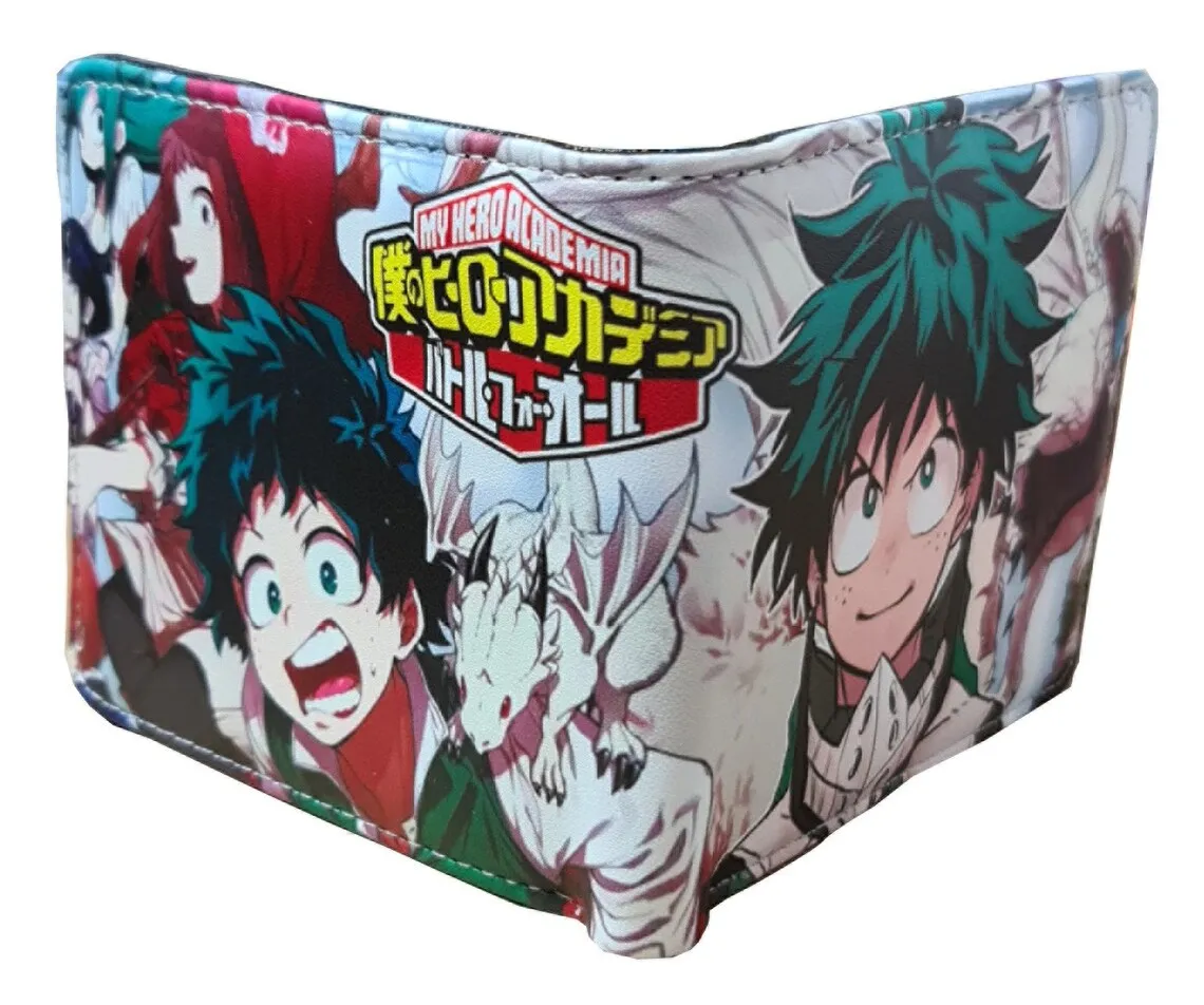 My Hero Academia Anime Wallet - Izuku Midoriya - Unisex - Premium PVC Leather