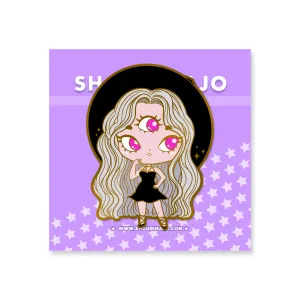 Mysterious Chibi Enamel Pin