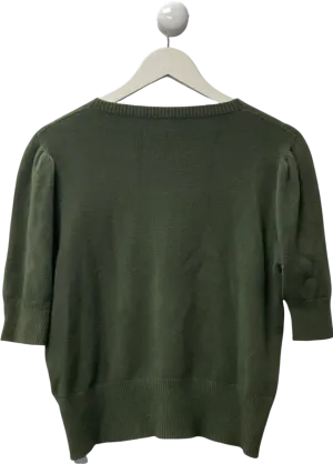 N°1 George Street Green Bonnie Knit Khaki UK S/M
