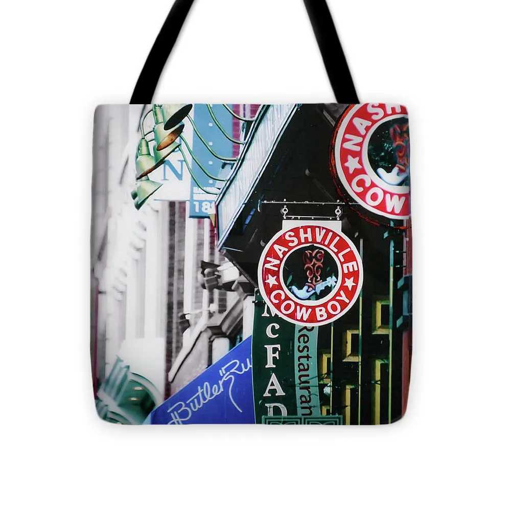 Nashville Cowboy - Tote Bag