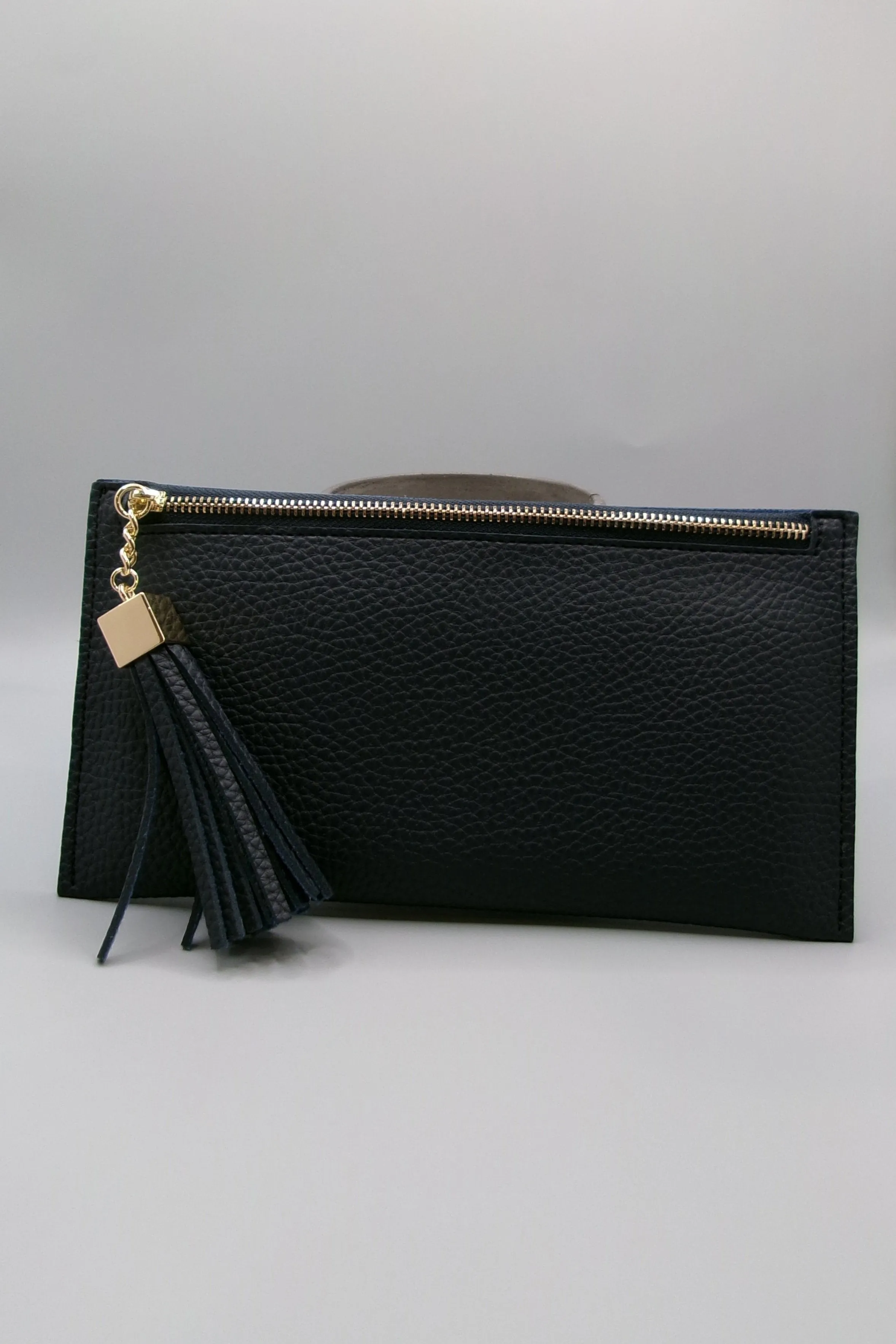 navy it's a classic zip wallet
