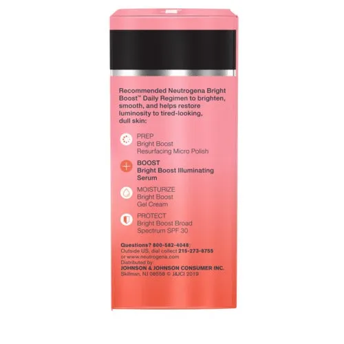 Neutrogena Bright Boost Face Serum with Neoglucosamine, 1 Fl Oz