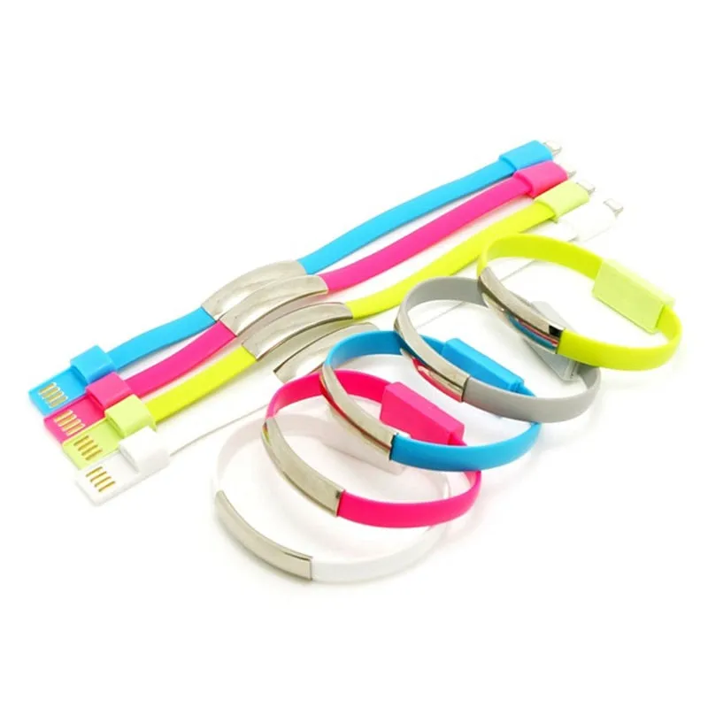 New Bracelet USB Charging Cable Micro Type C Plus iPhone XS Max XR X 7 8 6 Android USB